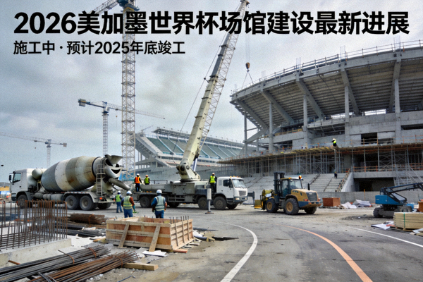 2026年美加墨世界杯场馆建设最新进展报道图片
